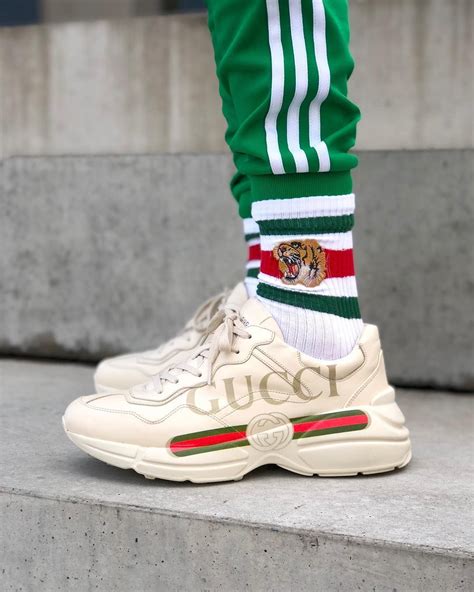 gucci sparkle shoes replica|gucci rhyton sneakers outfit.